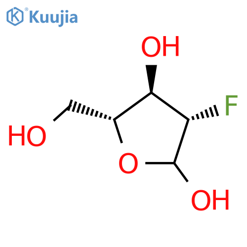2-Deoxy-2-fluoro-D-arabinofuranose structure