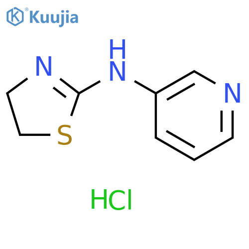 N-(4,5-dihydro-1,3-thiazol-2-yl)pyridin-3-amine dihydrochloride structure