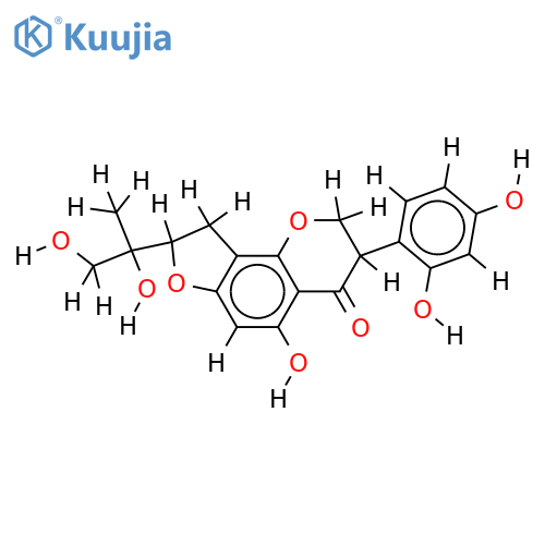 2',4',5-trihydroxy-[5''-(1,2-dihydroxy-1-methylethyl)-dihydrofurano(2'',3'':7,8)]-(3S)-isoflavanone structure