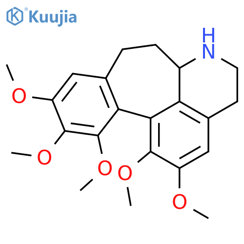 1,2,10,11,12-Pentahydroxyhomoaporphine; (S)-form, Penta-Me ether, N-de-Me structure