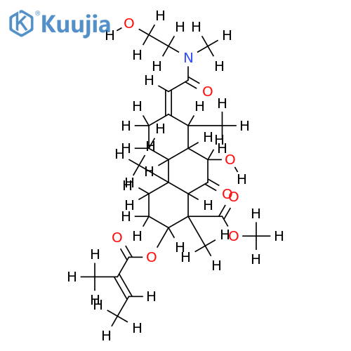 3beta-tigloyloxynorerythrosuamide structure