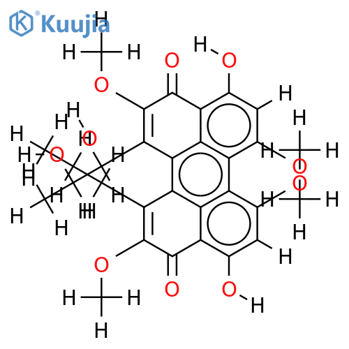 (+)-calphostin D structure