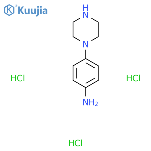 1-(4-Amino-phenyl)-piperazine trihydrochloride structure