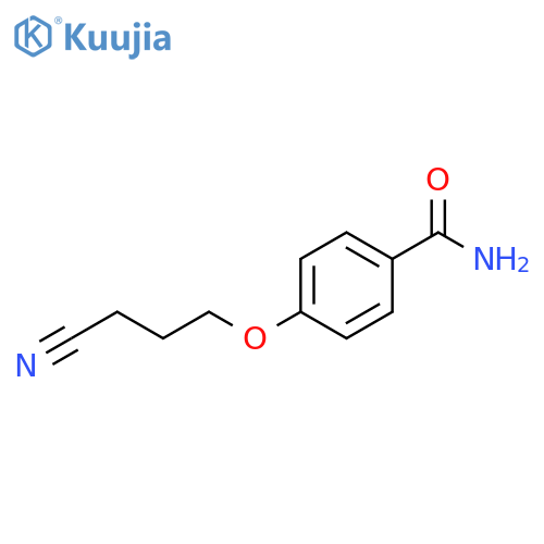 4-(3-cyanopropoxy)benzamide structure