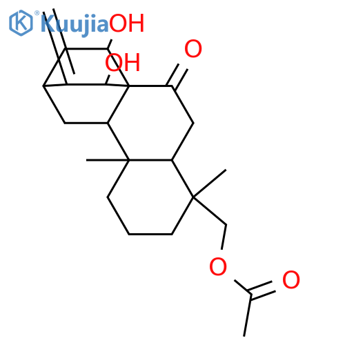 14,15,19-Trihydroxy-16-atisen-7-one; (ent-14α,15α)-form, 19-Ac structure