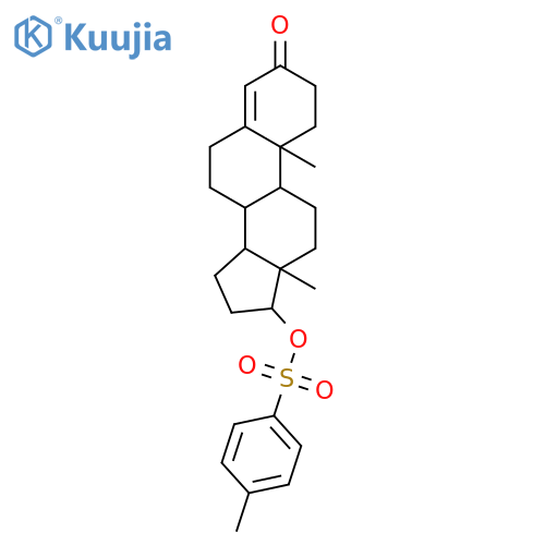(10,13-Dimethyl-3-oxo-1,2,6,7,8,9,11,12,14,15,16,17-dodecahydrocyclopenta[a]phenanthren-17-yl) 4-methylbenzenesulfonate structure