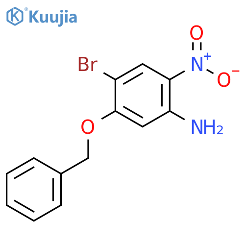 5-Benzyloxy-4-bromo-2-nitroaniline structure