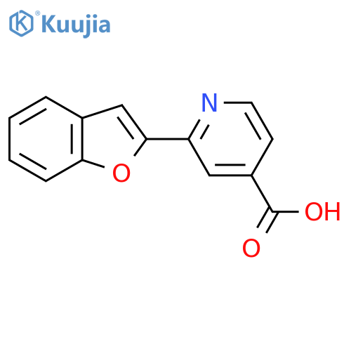 2-Benzofuran-2-yl-isonicotinic acid structure