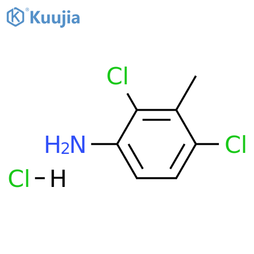 (2,4-dichloro-3-methylphenyl)amine hydrochloride structure