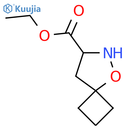Ethyl 5-oxa-6-azaspiro[3.4]octane-7-carboxylate structure