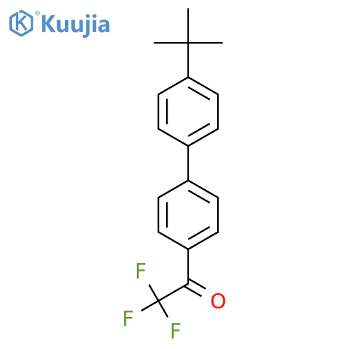 4'-(4-tert-Butylphenyl)-2,2,2-trifluoroacetophenone structure