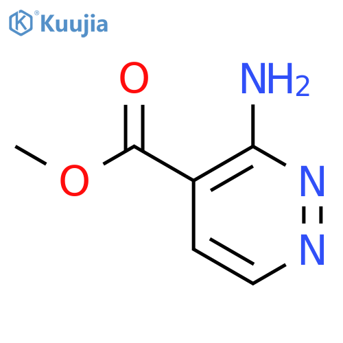 Methyl 3-Aminopyridazine-4-carboxylate structure