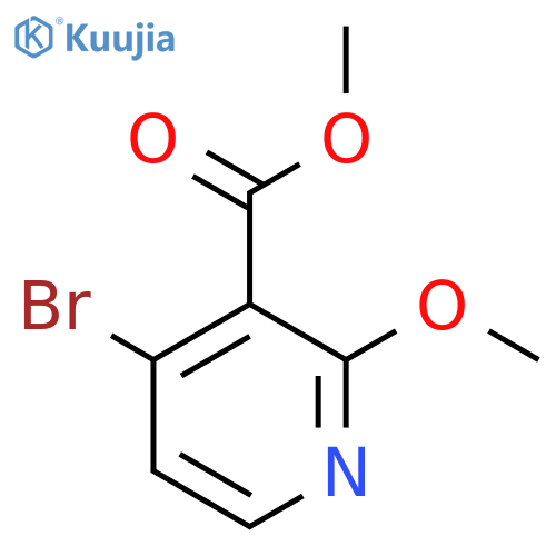 Methyl 4-bromo-2-methoxynicotinate structure