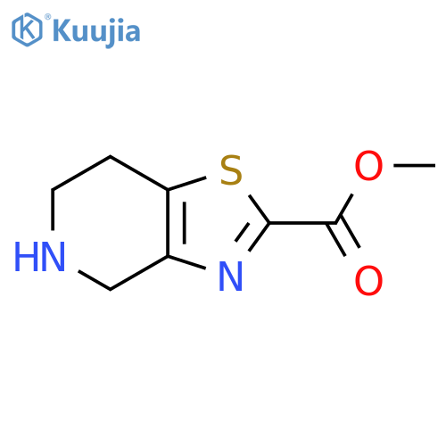 Methyl 4,5,6,7-tetrahydrothiazolo4,5-cpyridine-2-carboxylate structure