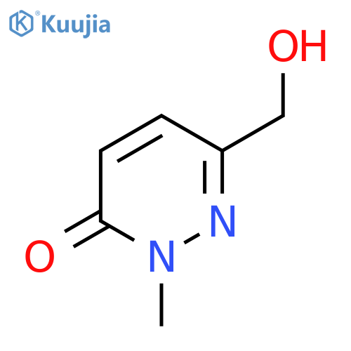 6-(hydroxymethyl)-2-methyl-pyridazin-3-one structure