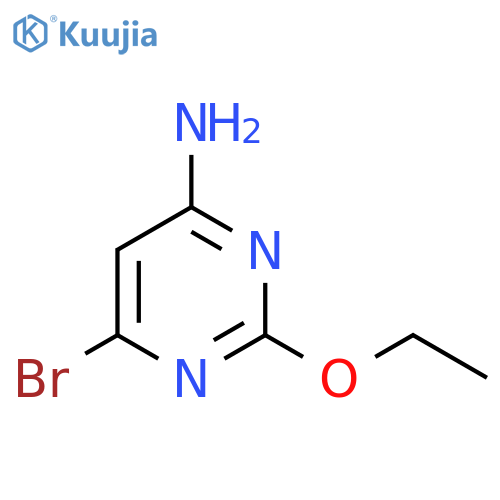 6-bromo-2-ethoxypyrimidin-4-amine structure