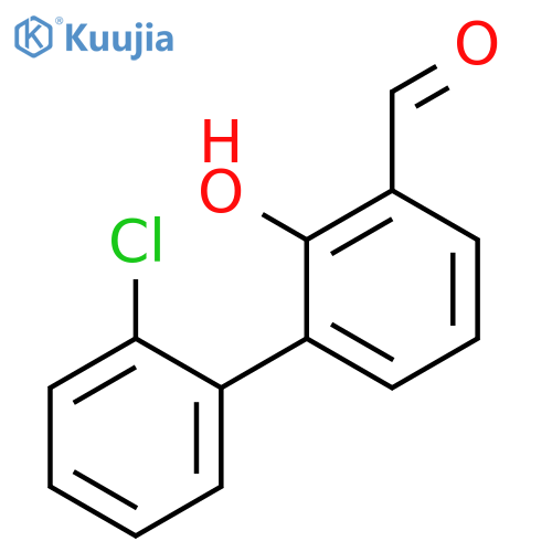 6-(2-Chlorophenyl)-2-formylphenol structure