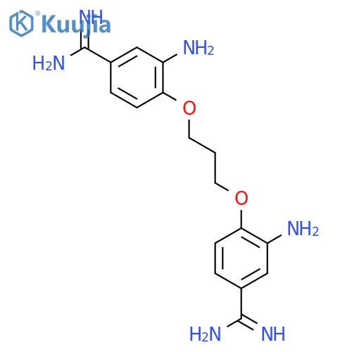 Benzenecarboximidamide,4,4'-[1,3-propanediylbis(oxy)]bis[3-amino- structure