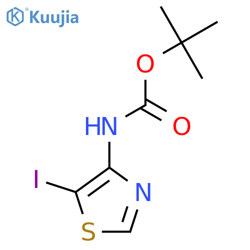 Tert-Butyl (5-iodothiazol-4-yl)carbamate structure