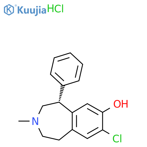 SCH-23390 hydrochloride structure