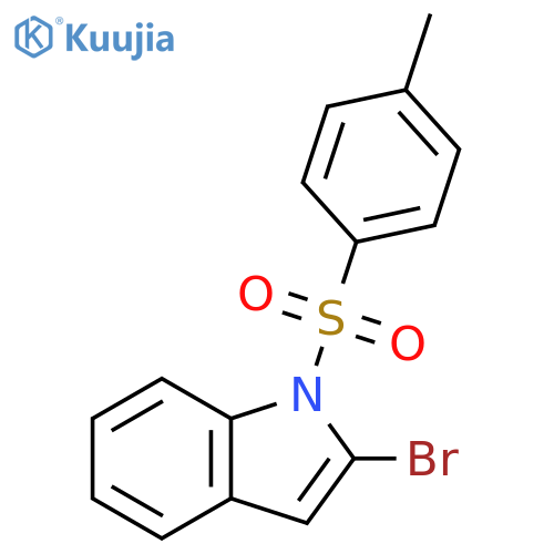 2-bromo-1-[(4-methylbenzene)sulfonyl]-1H-indole structure