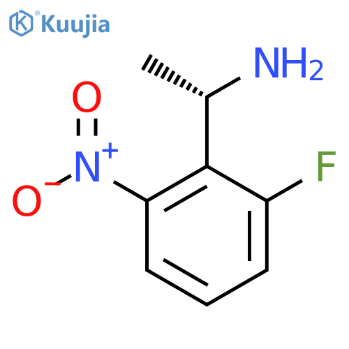(1S)-1-(2-fluoro-6-nitrophenyl)ethan-1-amine structure