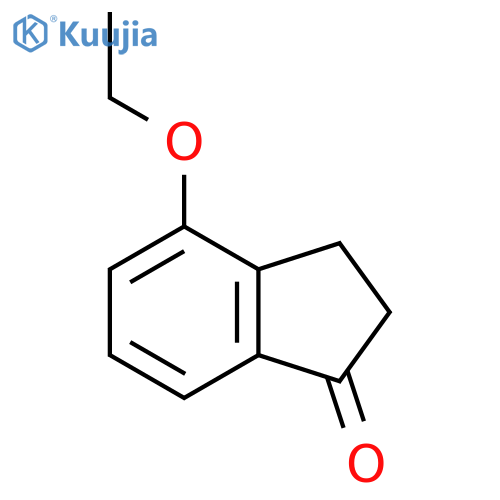 4-Ethoxy-2,3-dihydro-1H-inden-1-one structure