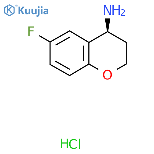 (S)-6-Fluorochroman-4-Amine Hydrochloride structure