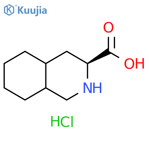 (S)-Decanhydroisoquinoline-3-carboxylic Acid Hydrochloride structure