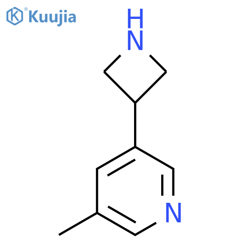 3-(Azetidin-3-yl)-5-methylpyridine structure