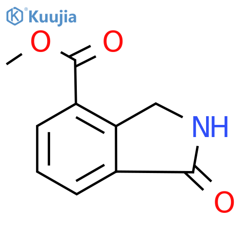 Methyl 1-oxoisoindoline-4-carboxylate structure