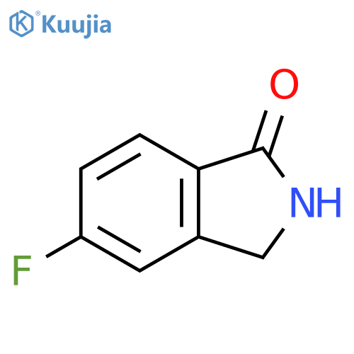 5-fluoro-2,3-dihydro-1H-isoindol-1-one structure