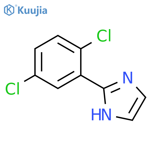 2-(2,5-Dichlorophenyl)imidazole structure