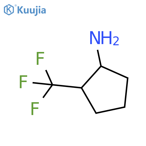 2-(Trifluoromethyl)cyclopentanamine structure