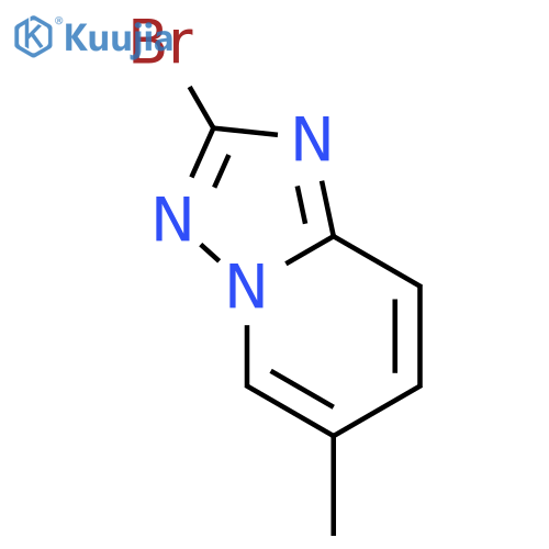 2-bromo-6-methyl-1,2,4triazolo1,5-apyridine structure