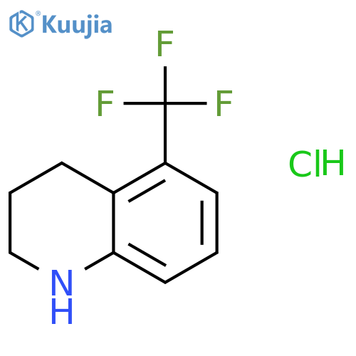 5-Trifluoromethyl-1,2,3,4-tetrahydroquinoline hydrochloride structure