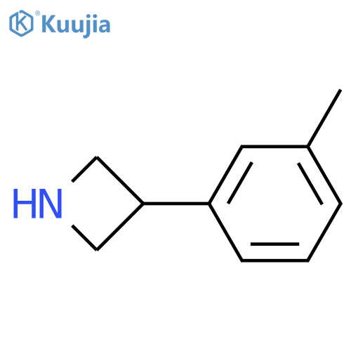 3-(3-methylphenyl)azetidine structure