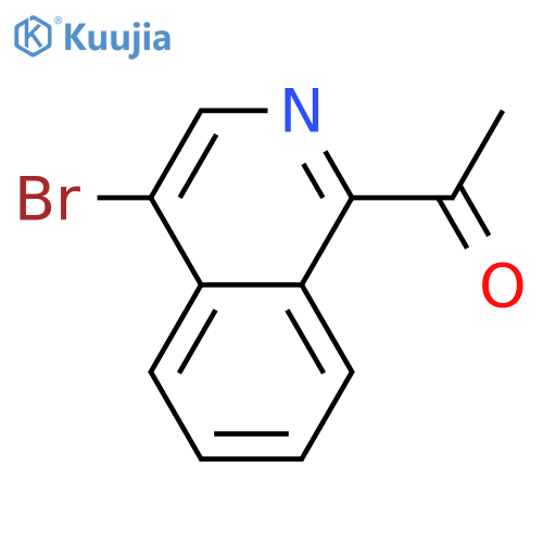 1-(4-Bromoisoquinolin-1-yl)ethanone structure