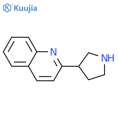 2-(pyrrolidin-3-yl)quinoline structure