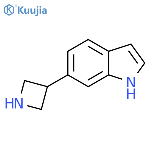 6-(azetidin-3-yl)-1H-indole structure