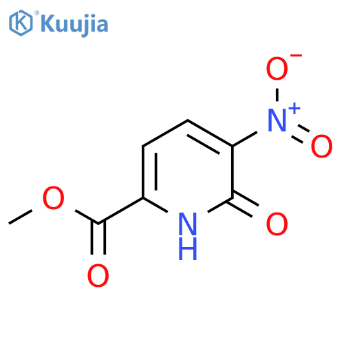 Methyl 6-hydroxy-5-nitropicolinate structure