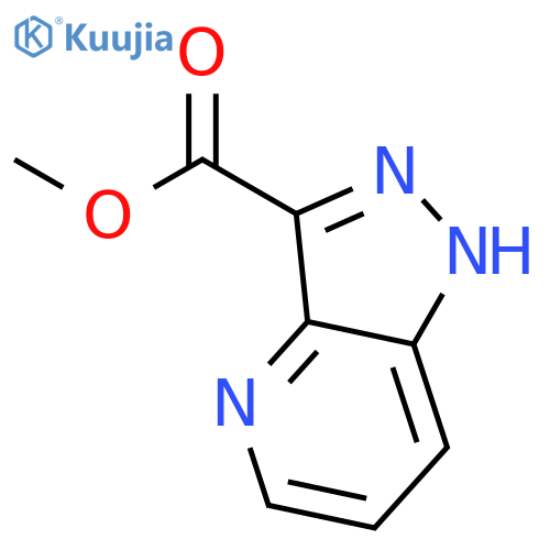 Methyl 1H-pyrazolo[4,3-b]pyridine-3-carboxylate structure