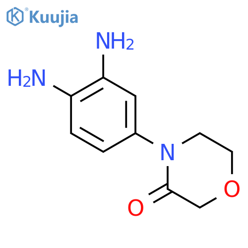 4-(3,4-Diaminophenyl)morpholin-3-one structure