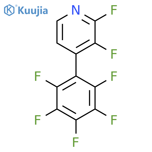 2,3-Difluoro-4-(perfluorophenyl)pyridine structure