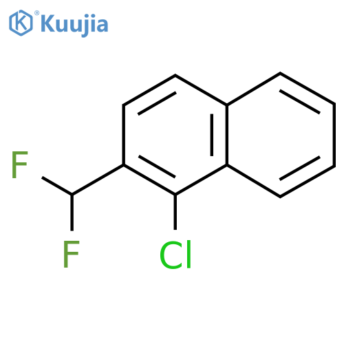 1-Chloro-2-(difluoromethyl)naphthalene structure