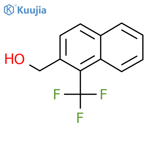 (1-(Trifluoromethyl)naphthalen-2-yl)methanol structure