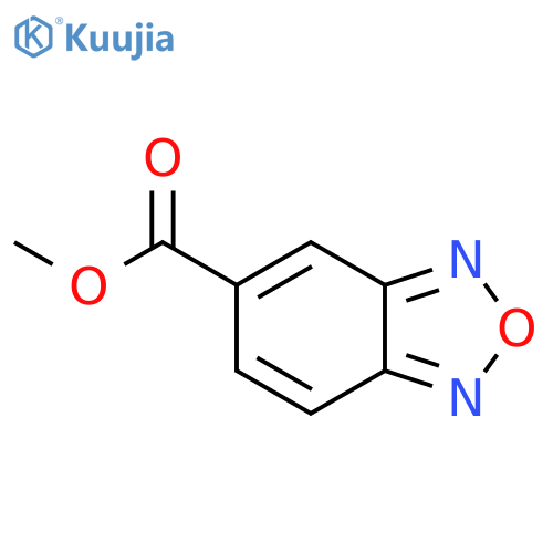 Methyl benzo[c][1,2,5]oxadiazole-5-carboxylate structure
