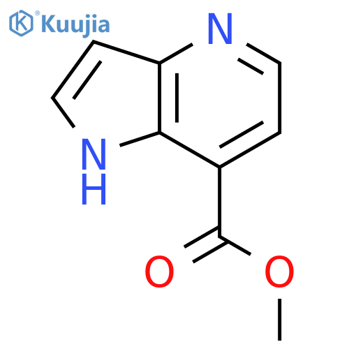 Methyl 1H-pyrrolo[3,2-b]pyridine-7-carboxylate structure