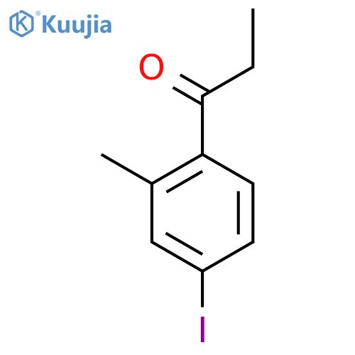 4'-Iodo-2'-methylpropiophenone structure