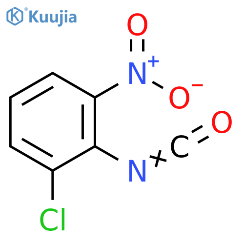 1-chloro-2-isocyanato-3-nitrobenzene structure